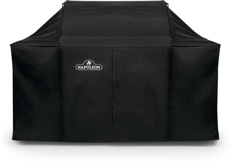 Napoleon Grill Cover for Rogue 625 Series - Black, Water Resistant, UV Protected, Air Vents, Velcro Closure, Hanging Loops, Adjustable Buckled Straps - Image 1